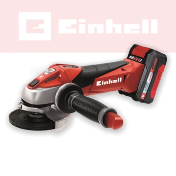 Einhell Akkus sarokcsiszoló TE-AG 18 Li Kit