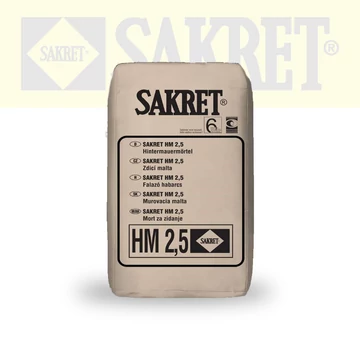 SAKRET HM-2,5 Falazóhabarcs