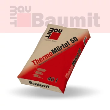 BAUMIT ThermoMörtel 50 hőszigetelő falazóhabarcs 40kg