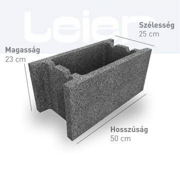 LEIER Zsaluzóelem 25